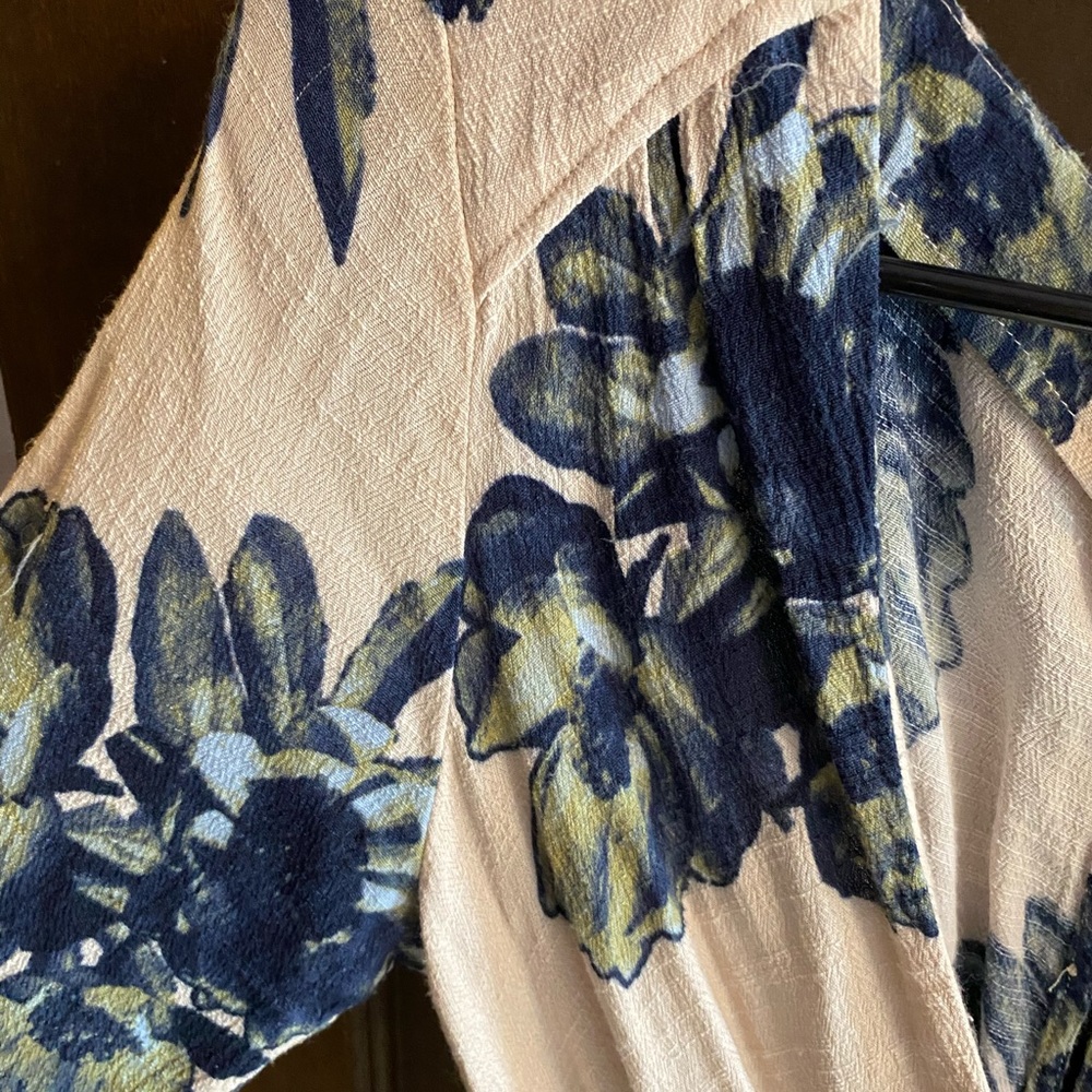 FREE PEOPLE ALL THE RIGHT RUFFLE ROMPER SIZE XS - Picture 5 of 6
